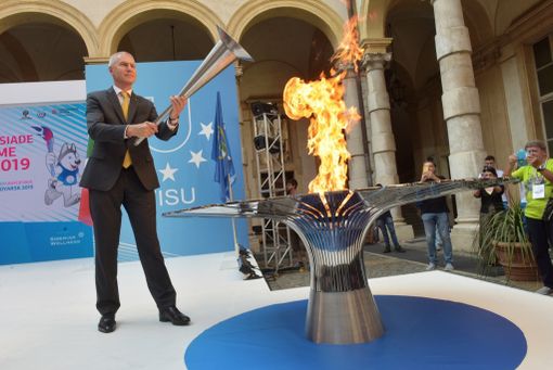 Accesa la fiaccola del sapere della 29esima Universiade Invernale di Krasnoyarsk (VIDEO)