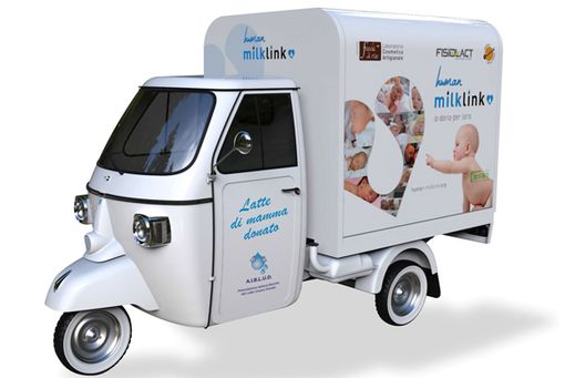 Parte il primo Progetto Human Milk Link per la raccolta a domicilio del latte materno donato Parte il primo Progetto Human Milk Link per la raccolta a domicilio del latte materno donato