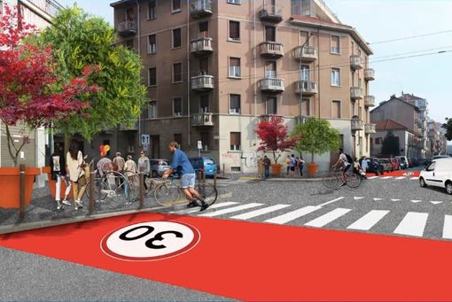 zona 30 - foto di archivio zona 30 - foto di archivio