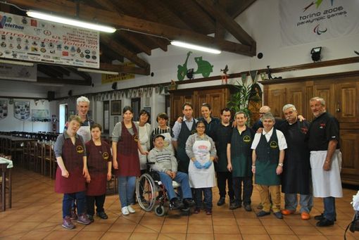 A Giaveno i ragazzi diversamente abili diventano cuochi e camerieri
