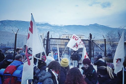 Foto tratta dalla pagina Fb NoTavinfo NoTav