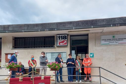 L’intitolazione a Patrick Negro della sede distaccata di Pragelato