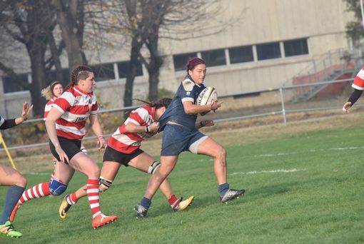 Monica Bruno, all'andata, contro il Monza