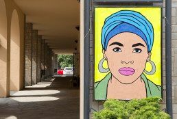 Arte urbana a Torre Pellice: i volti di BR1