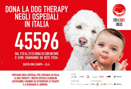La pet therapy per aiutare i piccoli alle prese con un percorso di cure: festeggia due anni "Basta una Zampa"