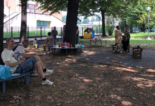 Scuola con attività all'aperto Scuola con attività all'aperto