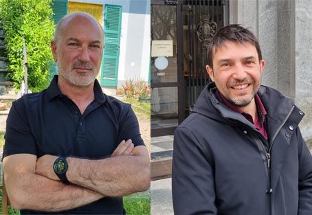 Da sinistra, Umberto Neri e Michel Bouquet Da sinistra, Umberto Neri e Michel Bouquet