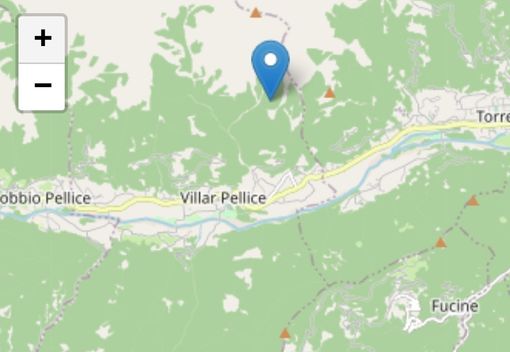 La localizzazione del sisma