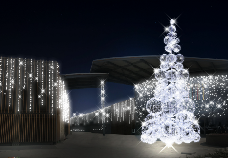 Cristina Chiabotto inaugura il Natale a MondoJuve