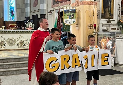 Don Monti lascia Campiglione Fenile e diventa parroco di Pinasca Don Monti lascia Campiglione Fenile e diventa parroco di Pinasca