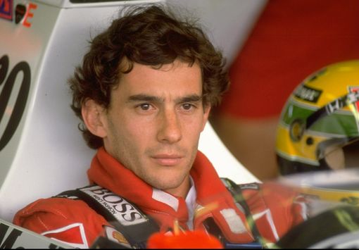 Il campione Ayrton Senna Il campione Ayrton Senna