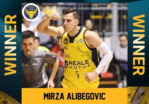 Mirza Alibegovic è stato votato quale Most Valuable Player  di gennaio del Girone Ovest di A2 Old Wild West