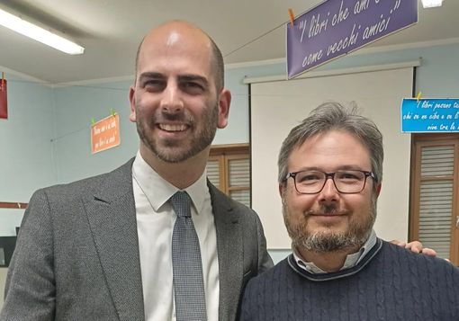 Matteo Cavallone con Enrico Manfredi
