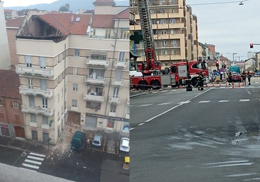 La palazzina è stata scoperchiata