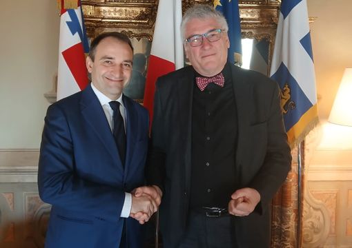 Il sindaco Lo Russo e il commissario Schael