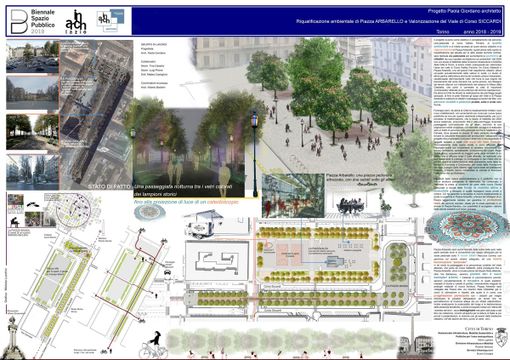 Piazza Arbarello, il progetto di riqualificazione selezionato per essere esposto alla Biennale dello Spazio Pubblico di Roma Piazza Arbarello, il progetto di riqualificazione selezionato per essere esposto alla Biennale dello Spazio Pubblico di Roma