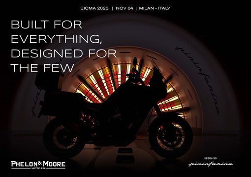 La nuova moto Phelon &amp; Moore griffata da Pininfarina