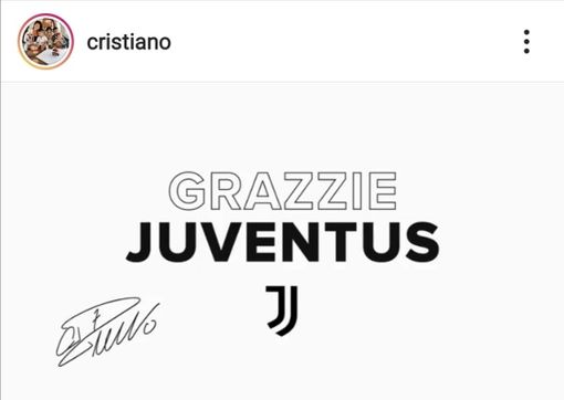 Ronaldo saluta la Juve e i suoi tifosi: &quot;Abbiamo ottenuto grandi cose, non tutto ciò che volevamo&quot;