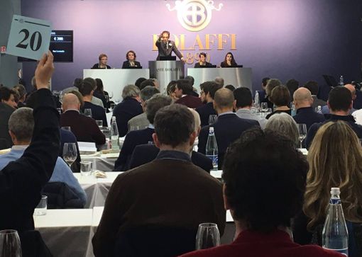 Aste Bolaffi: tutto esaurito per la cantina di Giacomo Tachis e i vini di San Leonardo