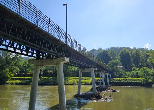 La passerella ciclo-pedonale Turin Marathon La passerella ciclo-pedonale Turin Marathon