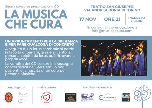 Una serata di musica per sostenere un programma riabilitativo musicoterapico per afasici Una serata di musica per sostenere un programma riabilitativo musicoterapico per afasici