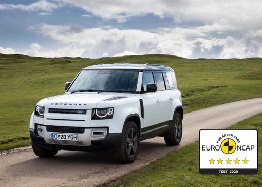 La nuova Land Rover Defender 110 ottiene le cinque stelle Euro Ncap La nuova Land Rover Defender 110 ottiene le cinque stelle Euro Ncap