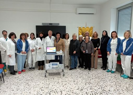 La consegna di stamattina a Pinerolo