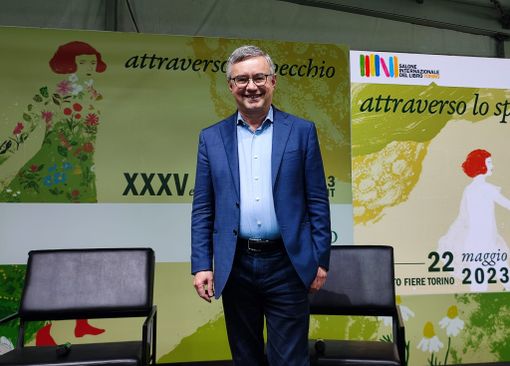 Alessandro Barbero al Salone 2023 Alessandro Barbero al Salone 2023