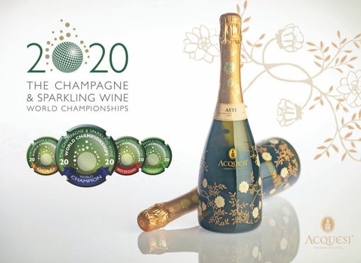 Cuvage Asti DOCG “Acquesi” è, di nuovo, Campione Mondiale degli spumanti aromatici al concorso Champagne &amp; Sparkling Wine World Championships