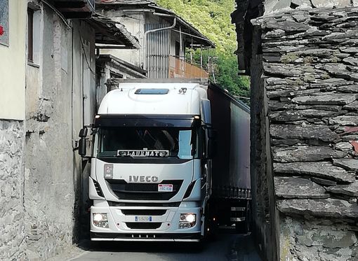 Partono i lavori per allargare la provinciale 1 &quot;delle Valli di Lanzo&quot; in frazione Voragno a Ceres