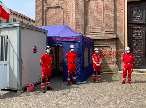 La consegna del nuovo gazebo