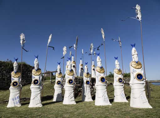 L’Esercito del Piccolo Pesce di Nino Ventura all’Abbazia di Santa Fede a Cavagnolo L’Esercito del Piccolo Pesce di Nino Ventura all’Abbazia di Santa Fede a Cavagnolo
