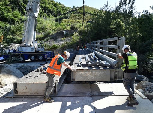 Chiomonte, ultimati i lavori di allargamento di prima fase del cantiere Tav Chiomonte, ultimati i lavori di allargamento di prima fase del cantiere Tav