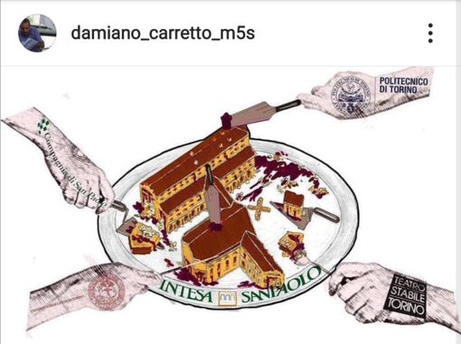 Cavallerizza, Carretto (M5S):"Folle consentire alle fondazioni bancarie di fare "spezzatino" e privatizzarla" Cavallerizza, Carretto (M5S):"Folle consentire alle fondazioni bancarie di fare "spezzatino" e privatizzarla"