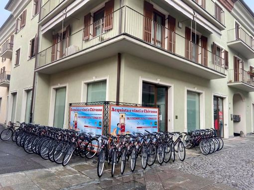Le biciclette vinte con la Lotteria degli scontrini
