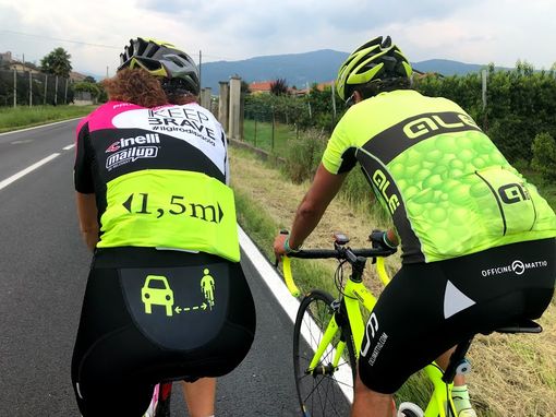 Paola Gianotti ha concluso il 'suo' Giro del Piemonte per la sicurezza stradale Paola Gianotti ha concluso il 'suo' Giro del Piemonte per la sicurezza stradale