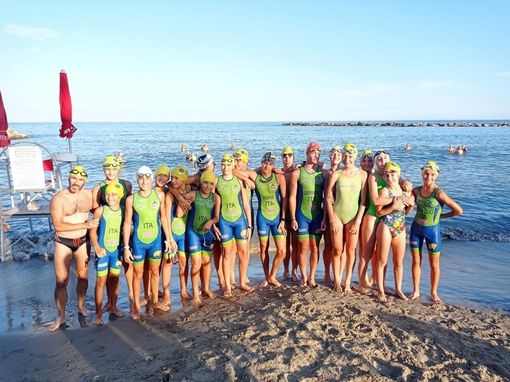 A Sanremo ottimi risultati dei giovani di Valdigne Triathlon FOTO