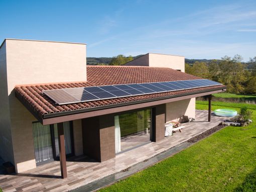 fotovoltaico - foto d'archivio