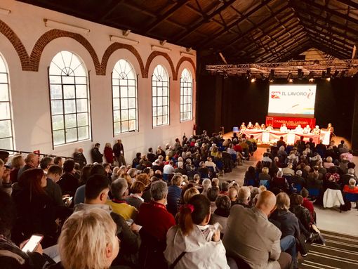 Collegno ospita il congresso della Camera del Lavoro di Torino, Valfrè: "Ridefinire il nostro ruolo in un mondo che cambia" Collegno ospita il congresso della Camera del Lavoro di Torino, Valfrè: "Ridefinire il nostro ruolo in un mondo che cambia"
