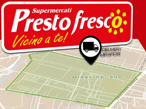 Prestofresco e Delivery Mirafiori: più vicino...alle persone