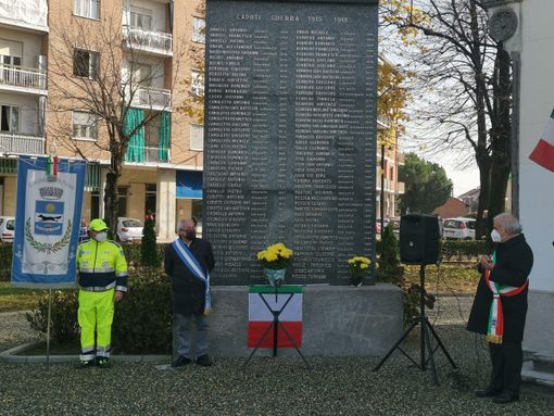 La celebrazione, in forma ridotta, della Giornata dell'Unità Nazionale e delle Forze Armate