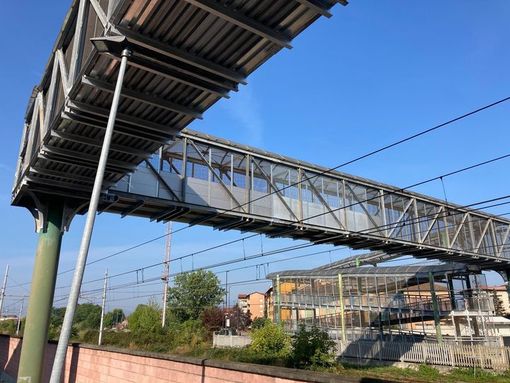 Lavori in corso per l'installazione dell'impianto di videosorveglianza a Settimo Torinese