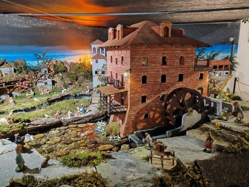 Torna in mostra il ‘presepe storico pancalierese’ con due nuovi edifici Torna in mostra il ‘presepe storico pancalierese’ con due nuovi edifici