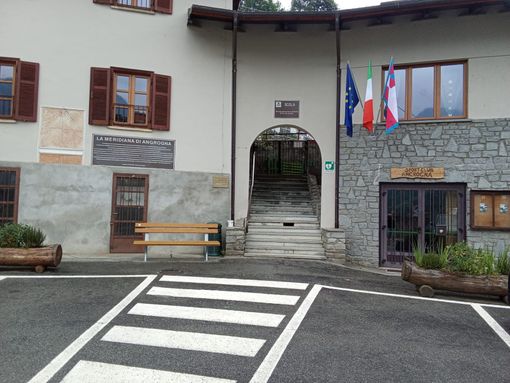 La scuola di Angrogna che sarà oggetto di interventi
