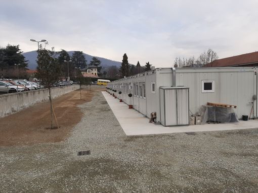 Cumiana villaggio scolastico container