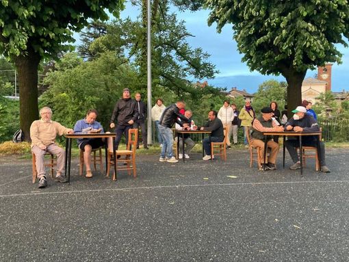 Le prove dello spettacolo 'Le radici al contrario'