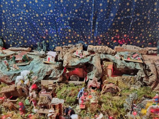 Uno scorcio del Piccolo presepe meccanico in ricordo di Gabriele Campana Uno scorcio del Piccolo presepe meccanico in ricordo di Gabriele Campana