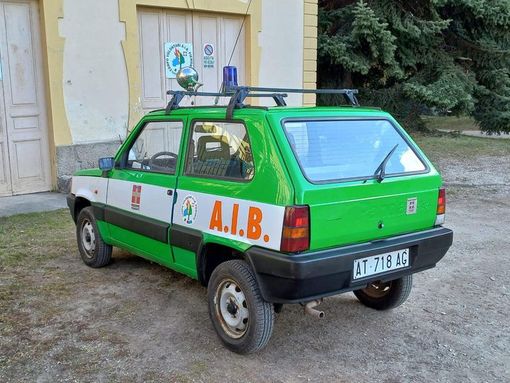 La nuova panda dell'Aib di Perosa Argentina