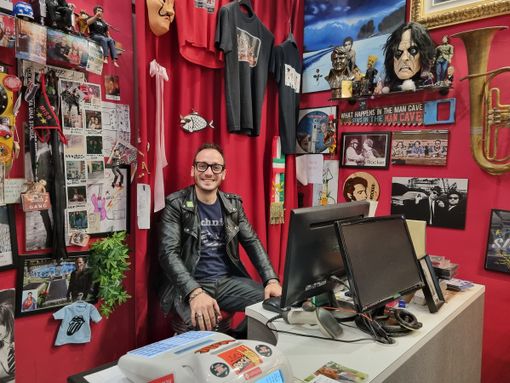 Manuel Lardaruccio, titolare di Rocker