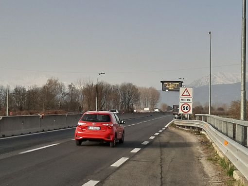 Autovelox sulla Tangenziale di Pinerolo